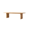 Tavoline ngrenie, jeko, teak natyral, 106x330x76.2cm