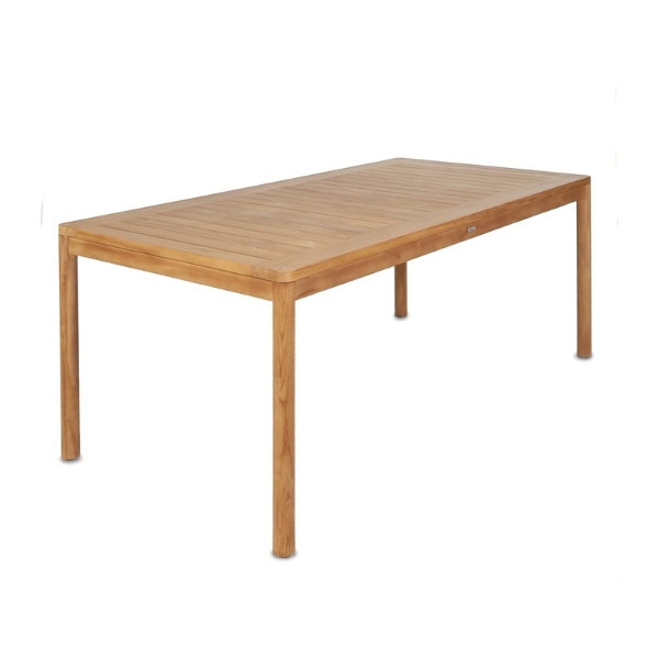 Picture of Dining table, mateo, teak natural,  90x160x76.2cm