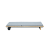 Picture of Sunlounger, maui, teak natural- aluminium grey metallic,  2 cushions slate (s&b) 209.3x86.2x33.5cm