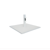 Picture of Steel base 47kg, suitable for 35-48mm pole umbrella, white matt, no wheels, size 60x60x1.6 cm, 