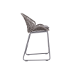 Picture of Stool, riva, aluminium anthracite, rattan lava mix, cushion midnight, 60x59x98cm