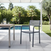 Picture of Chair with armrest, dafne, aluminium anthracite, rattan anthracite, 53x63x87cm