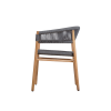 Picture of Chair, roy, wood natural,grey, 60x58x72cm