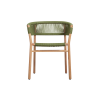 Picture of Chair, roy, wood natural, avocado, 60x58x72cm