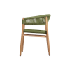 Picture of Chair, roy, wood natural, avocado, 60x58x72cm