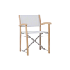 Picture of Chair, costa, teak natural, white, 59x56.5x82cm