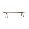 Picture of Dining table, kate, teak natural, 100x340x70cm