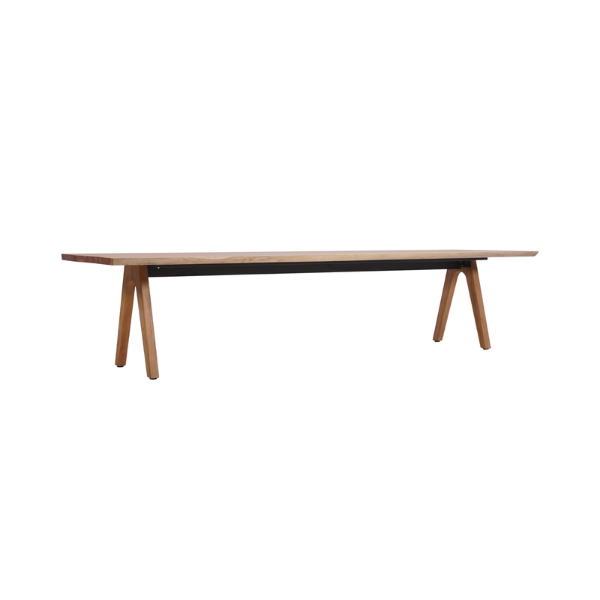 Picture of Dining table, kate, teak natural, 100x340x70cm