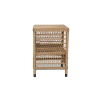 Picture of Coffee table, ibiza alu, camel, 43x43x60cm 