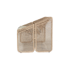Picture of Armchair, enjoy, caramel, with cushion champagne,  90.2x69.9x70.5cm 