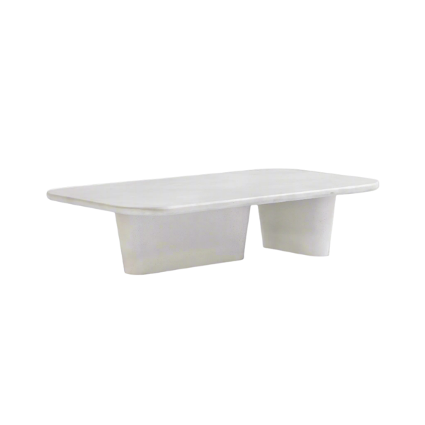 Picture of Coffee table, dual, concrete, linen, 160x70x30cm