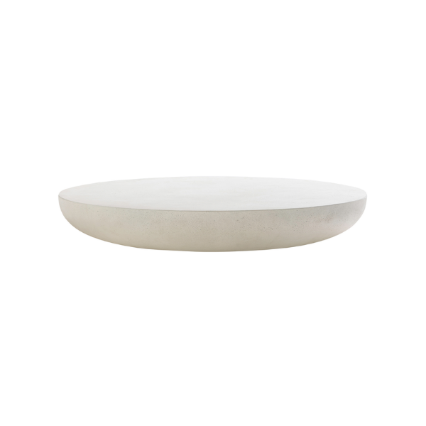 Picture of Coffee table, allure, concrete, ivory, dia.100x15cm