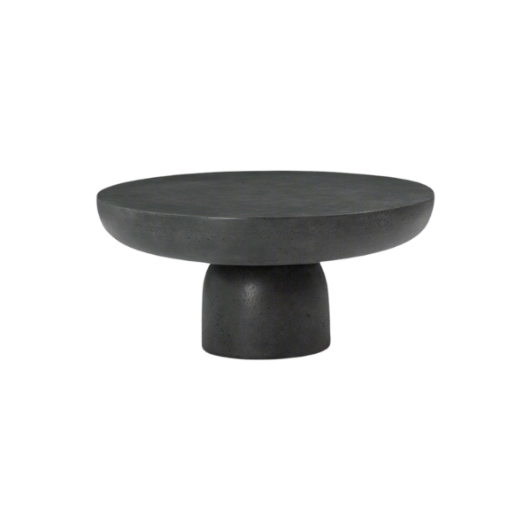 Picture of Coffee table, allure, concrete, anthracite, dia.70x35cm