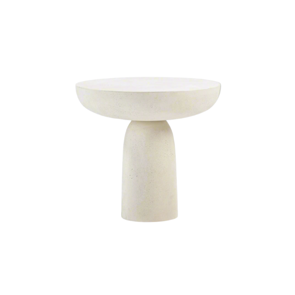 Picture of Coffee table, allure, concrete, ivory, dia.50x45cm