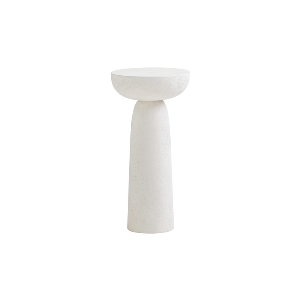 Picture of Coffee table, allure, concrete, ivory, dia.30x61cm