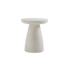 Picture of Coffee table, coast, concrete, ivory, dia.45.8x54.6cm