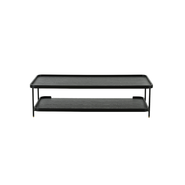Picture of Coffee table, rey, wood, black, 150x80x44cm 