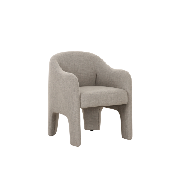 Picture of Chair with armrest, sully, gray, 64x66x81cm