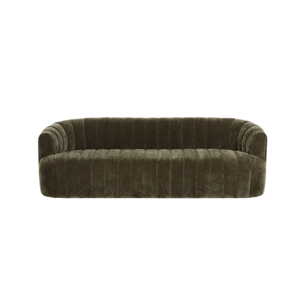 Picture of Sofa 2 seater, alina, fabric, green, 232x92x72cm 