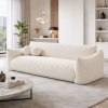 Picture of Sofa 3 seater, metropolitan, light grey, 2 pillows light grey, 242x100x74cm