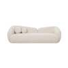 Picture of Sofa 4 seater, dalilah, fabric, cream, 249x98x74cm 