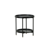 Picture of Coffee table, rey, wood, black, dia.50x52cm 
