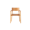 Picture of Dining chair, heba, wood/leather, cream