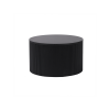 Picture of Coffee table, tris, wood, black matte, dia.80x35cm