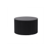 Picture of Coffee table, tris, wood, black matte, dia.60x35cm