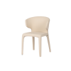 Picture of Dining chair, emil, leather, beige