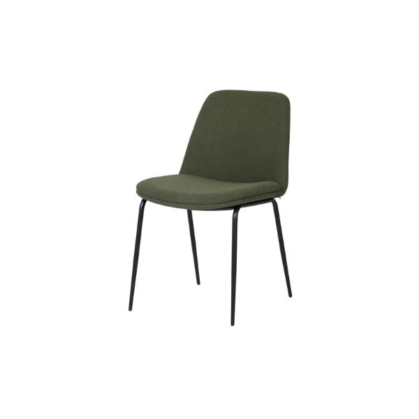 Picture of Side chair, hero, boucle, black metal leg