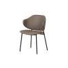 Picture of Dining chair, joti, leather, grey