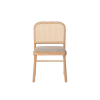 Picture of Chair, altana, cream, cushion grey, 48x51x80cm 