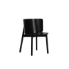 Picture of Dining chair, moka, wood, black, 51x52x77cm 
