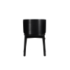 Picture of Chair, moka, wood, black, 51x52x77cm 
