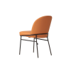 Picture of Dining chair, sophie, leather, terra, 49x56x82cm