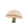 Fotografia e Abazhur dyshemeje Mushroom, celik dhe alabaster – 50×139 cm.