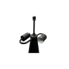 Picture of Classic table lamp, mushroom, steel finish bz(s-016), brushed brass, d.35*h55cm, socket:e27*2 