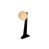 Picture of Reading table lamp, steel+alabaster+aluminium finish, vb (s-015), φ22*h56cm, socket:e27*1