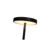Picture of Table lamp, minimalist, steel+black travertine+aluminium finish:bz(s-016) light source:led 3000k 12w,φ18*h43cm