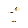Picture of Table lamp, sunrise, alabaster+brass+steel finish,ab-r(s-014) light source:led 3000k 6w, size 43*20*h63cm