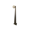 Picture of Floor lamp, geometric, steel+alabaster+aluminium finish,vb (s-015) socket: e27*1, size: l34*w25*h173cm