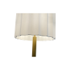 Picture of Floor lamp, quincuinx, steel+brass fabric shade: brsd-2201-be01, φ50*h35cm, bronze tube size φ50*h169.5cm