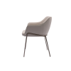 Picture of Dining chair, tom, leather, cream, 61x63x79cm