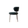 Picture of Chair, devon, fabric, steel legs, green, 56x55x79 cm 