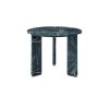 Picture of Small top coffee table, corolla, marble,green, dia.60x48cm