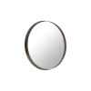 Picture of Wall clear mirror, mia, steel brushed brass, dia.100x8 cm 