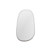 Picture of Wall mirror big, sami, steel brushed brass, black base board, 100x100x7cm