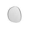 Picture of Wall mirror medium, sami, steel brushed brass, black base board, 100x100x7cm