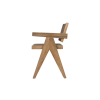 Picture of Lounge chair, tribute, teak natural, honey, 56x53.5x79cm
